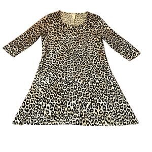 Chico's Charming Animal Print Dress. 1